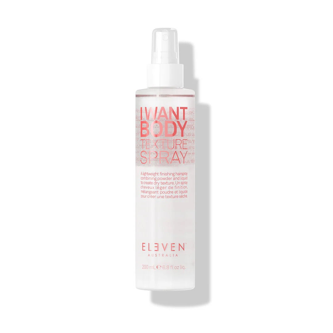 ELEVEN Australia I Want Body Texture Spray 200 ml | Volume & Textuurspray voor Fijn Haar