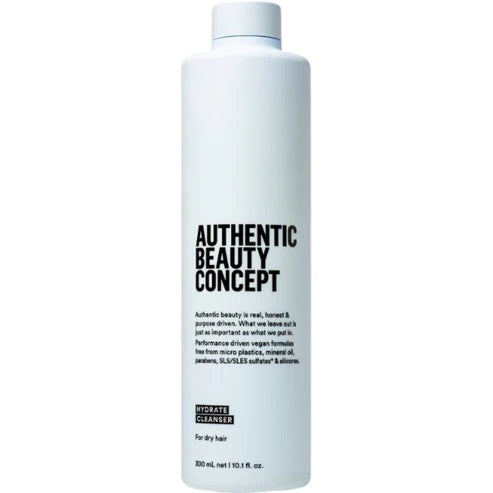 Authentic Beauty Concept Hydrate Cleanser 50 ml & 300 ml | Hydraterende Shampoo voor Droog Haar