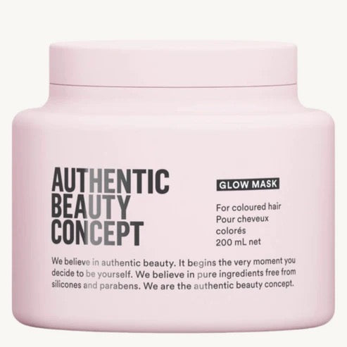 Authentic Beauty Concept Glow Mask 30 ml & 200 ml | Intensief Haarmasker voor Gekleurd Haar
