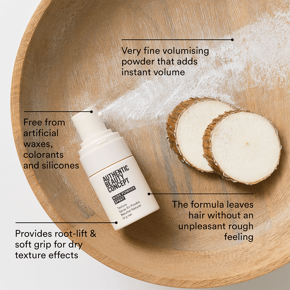 Authentic Beauty Concept Nude Powder Spray 12 g | Volumepoeder met Root Lift van Anovashop | Anovashop