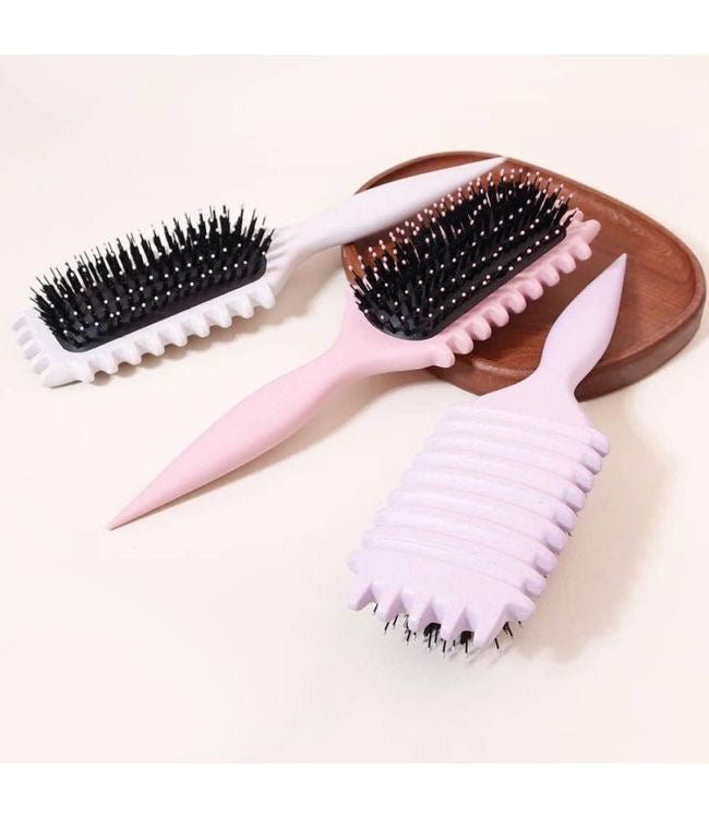 Curly Hair Brush Styling Square | Stylingborstel voor Krullen & Waves van Anovashop | Anovashop